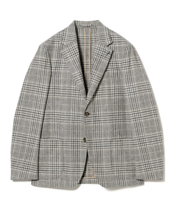 BEAMS F（ビームスF）LARDINI / ROMA ウールカシミヤ グレンチェック