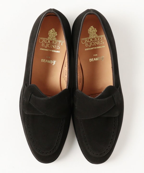 BEAMS F（ビームスF）【別注】CROCKETT & JONES / BRIMSTONE ブラック