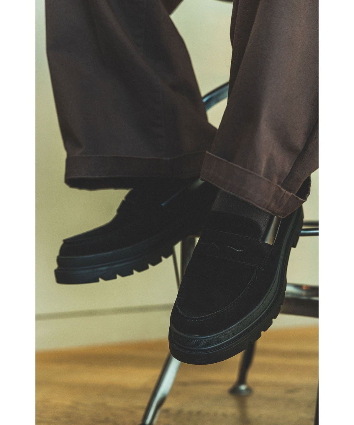 BEAMS HEART BEAMS HEART Sole Coin Loafers (Loafers) available