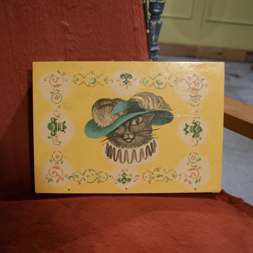 東欧雑貨 ヴィンテージ Kitten Blue キトンブルー