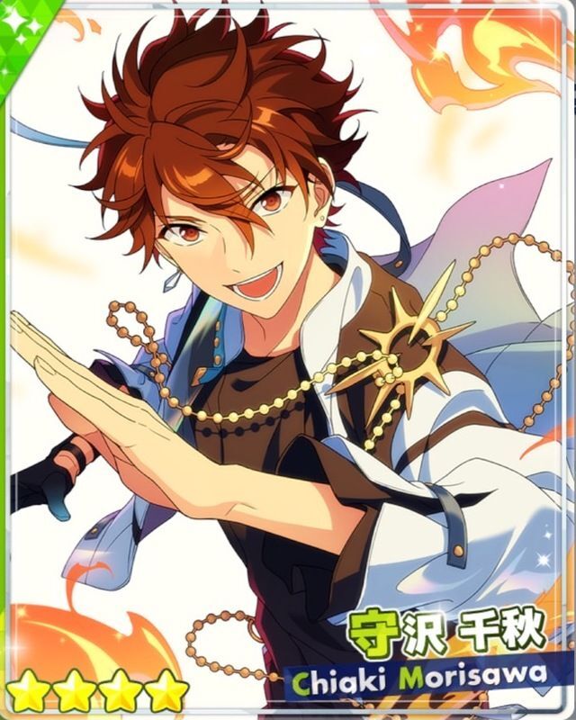 あんスタ 守沢千秋 ぱしゃこれ 箔押し ぱしゃこれ 守沢千秋 あんさん