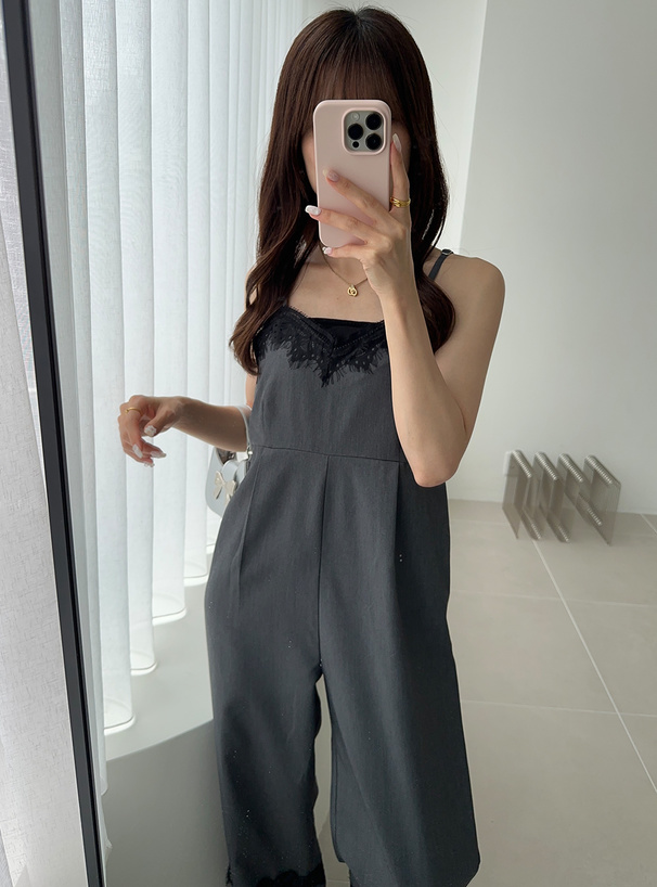 レースキャミオールインワン[gn257] | レディースファッション通販の