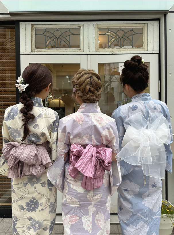 水彩菊浴衣セット[gi1218] 水彩菊浴衣セット[gi1218] | レディース