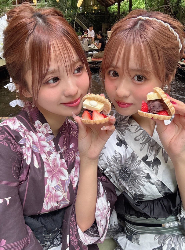 モノトーンひまわり浴衣セット[gi1507] | レディースファッション通販