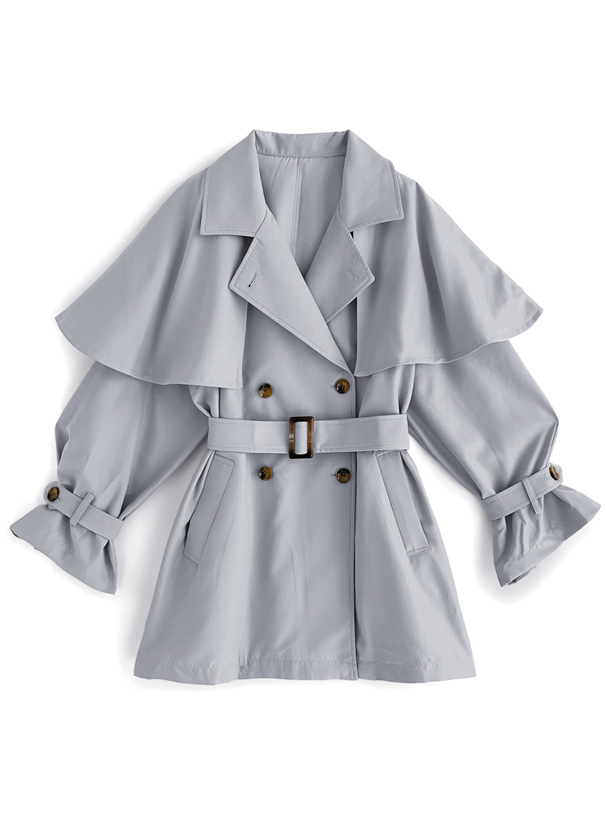 マルチWayケープカラーベルト付きトレンチコート[on155] | レディース