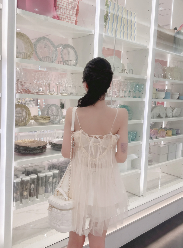 ラメチュールタックペプラムキャミビスチェ[on207] | レディース