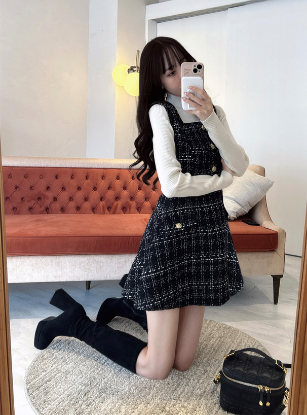 ツイードミニワンピース[pp254] | レディースファッション通販の