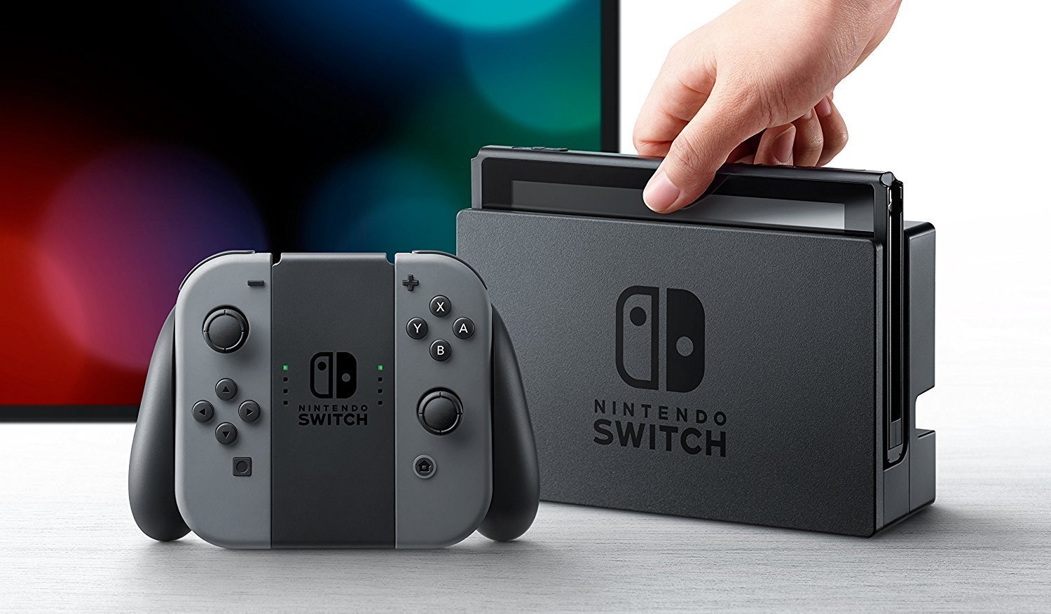 Consola Nintendo Switch cu Joy‑Con gri - Nintendo