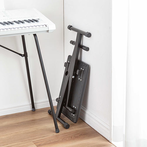 ピアノ椅子（高さ調整・折りたたみ・クッション・スツール・キーボード