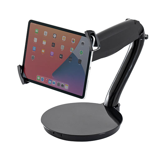 モニターアーム（置き型・置くだけ・スタンド・台・自立式・高さ調整