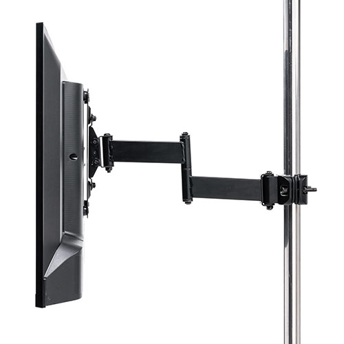 モニターアーム｜55インチ・ポール・長い・上下角度調整・縦設置・大型