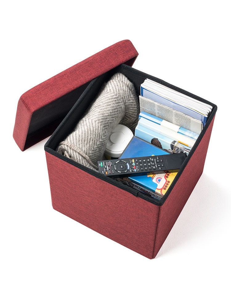 収納スツール（椅子・収納ボックス・折りたたみ・座面取り外し可能