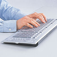 Apple eMac、iMac、Power Mac G5デスクトップ用キーボードカバー FA