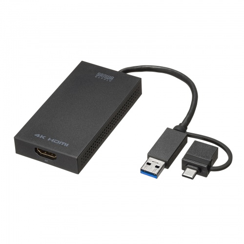 訳あり 新品】ディスプレイアダプター（USB-HDMI・4K対応・USB・HDMI