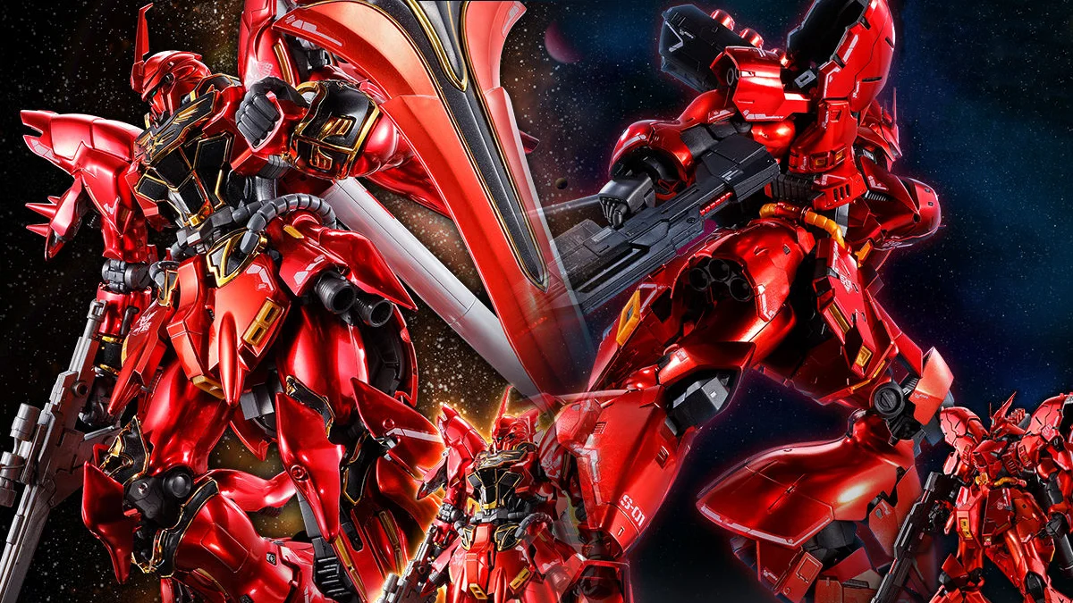 Exclusive Sazabi and Sinanju Gunpla kits get a re-release as pre