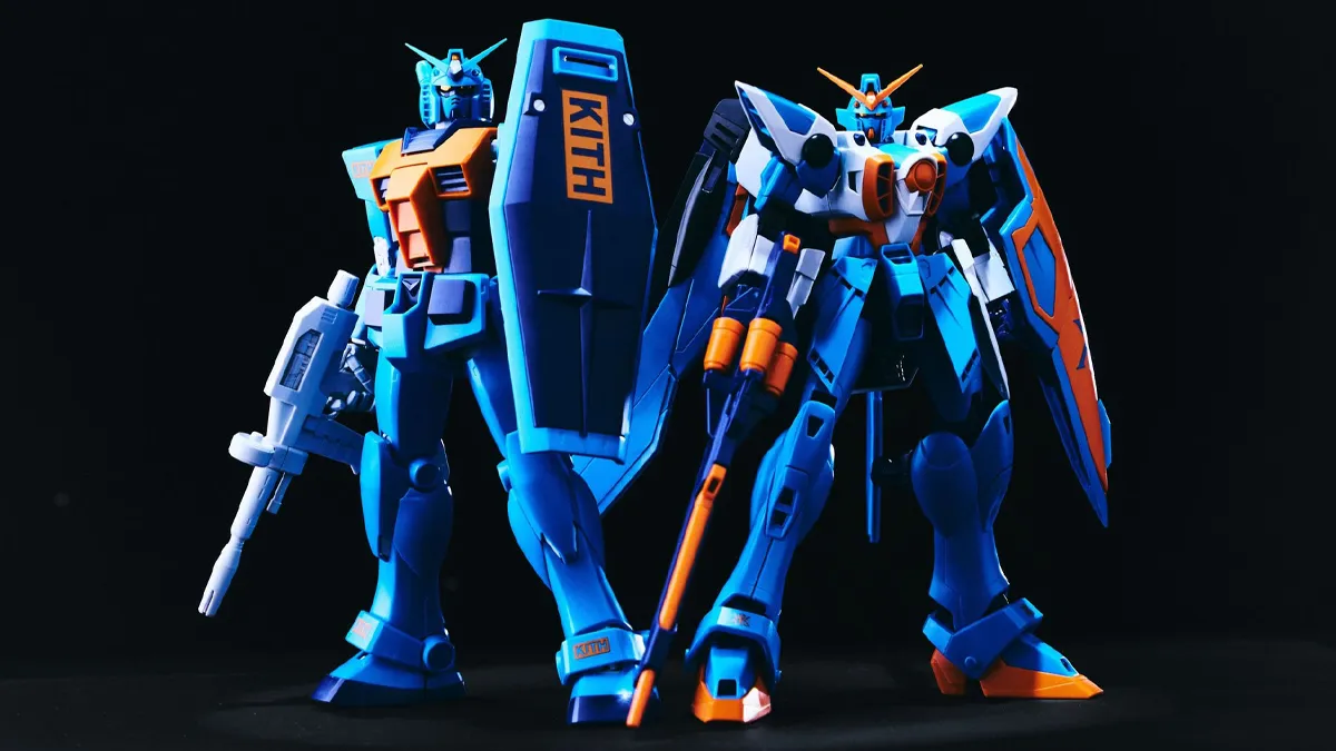 Exclusive Kith x Gundam Gunpla Kits Officially Launch in Japan