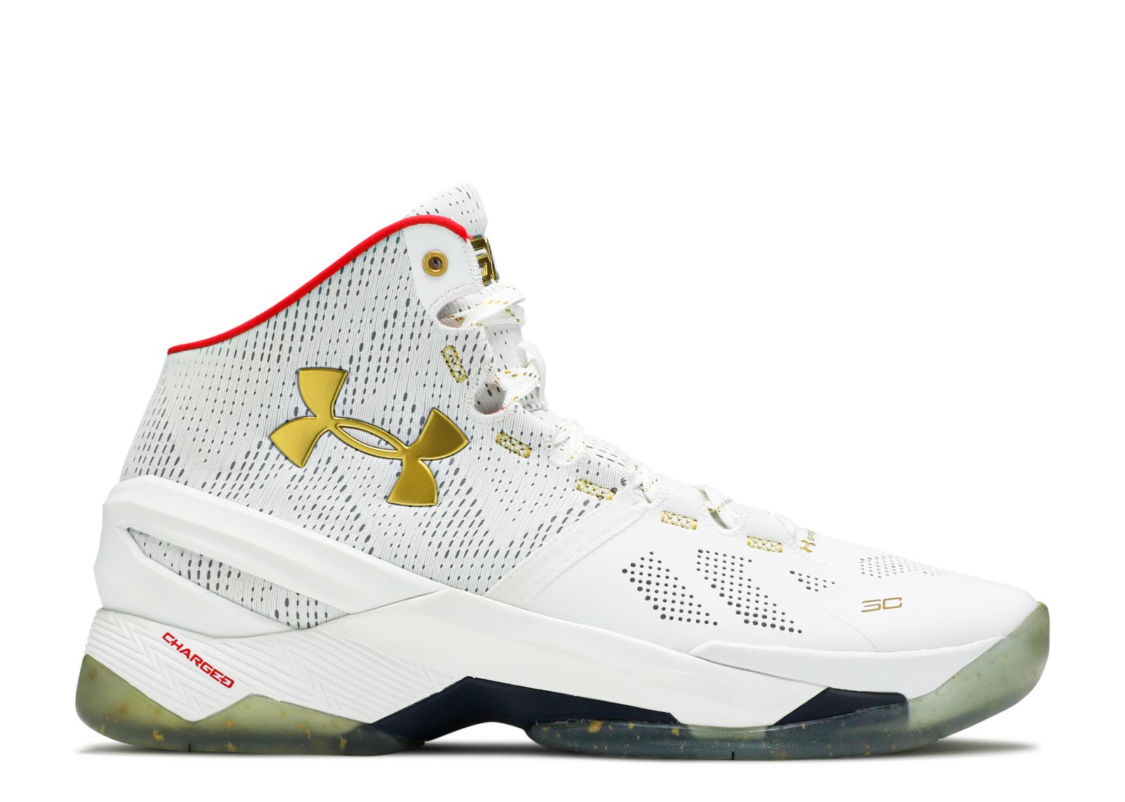 Curry 2 'All Star' - Under Armour - 1259007 102 - white/red