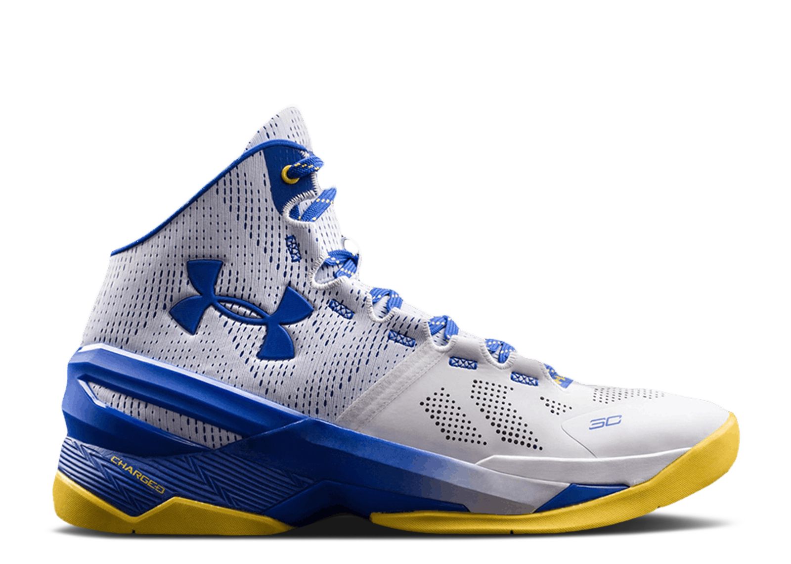 Curry 2 'Dub Nation' - Under Armour - 1259007 104 - white/royal