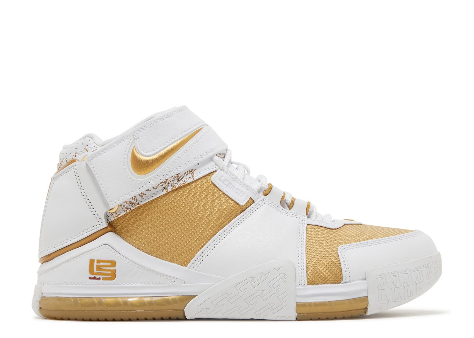 Zoom Lebron 2 Retro 'Maccabi' 2022 - Nike - DJ4892 100 - white