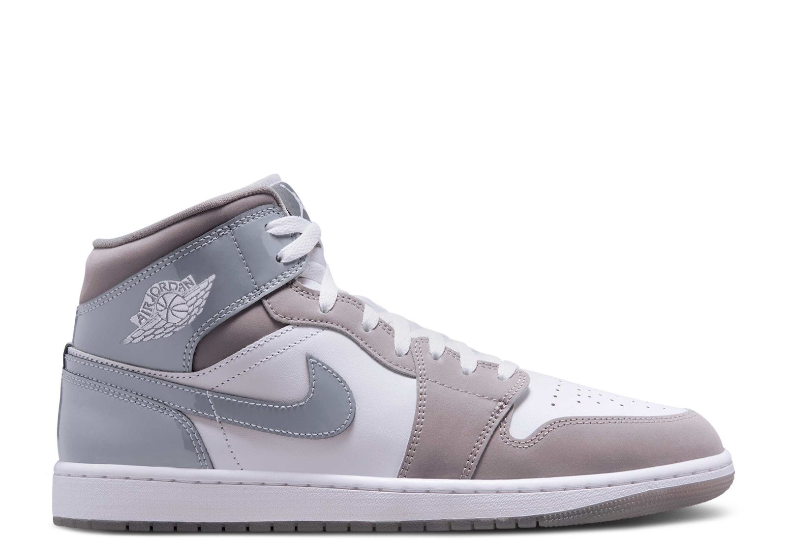 Jordan 1 Mid SE 'Patent Cool Grey' - Air Jordan - HF3216 100