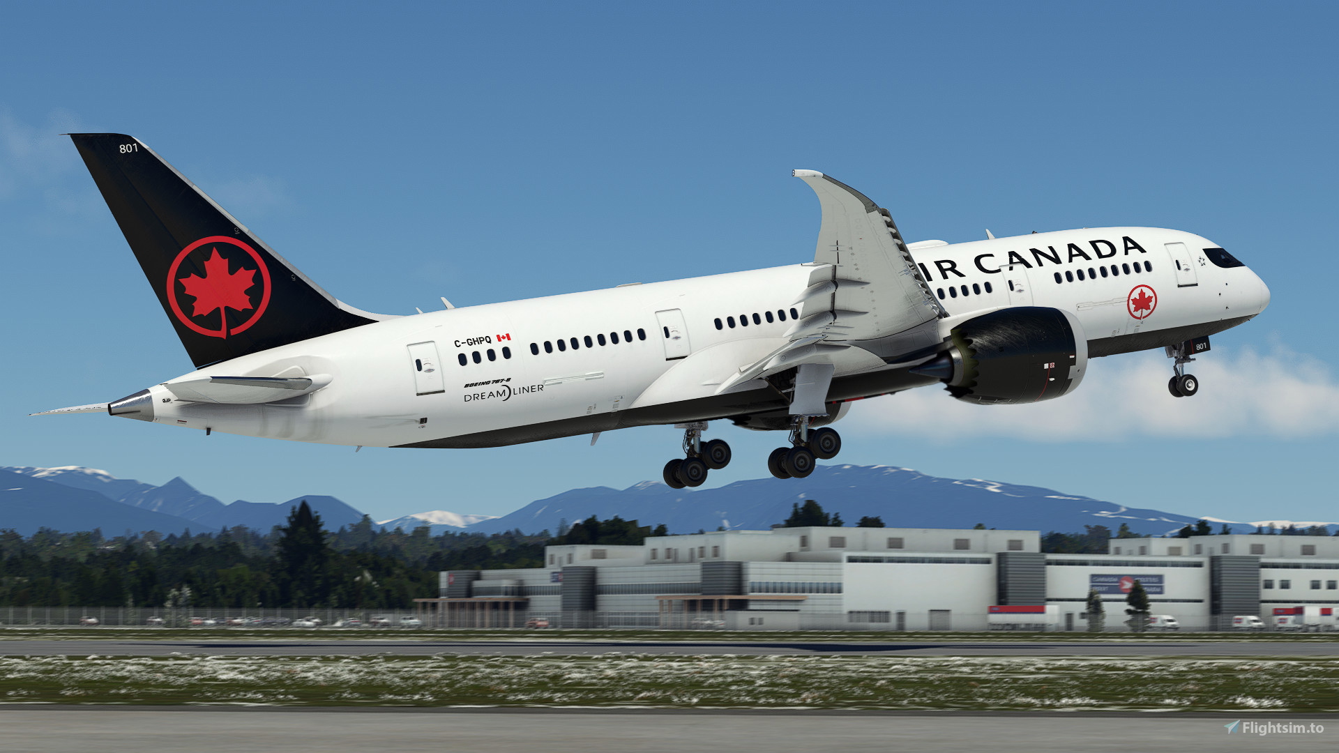Air Canada C-GHPQ | Kuro B787-8 v2 | (8K) for Microsoft Flight