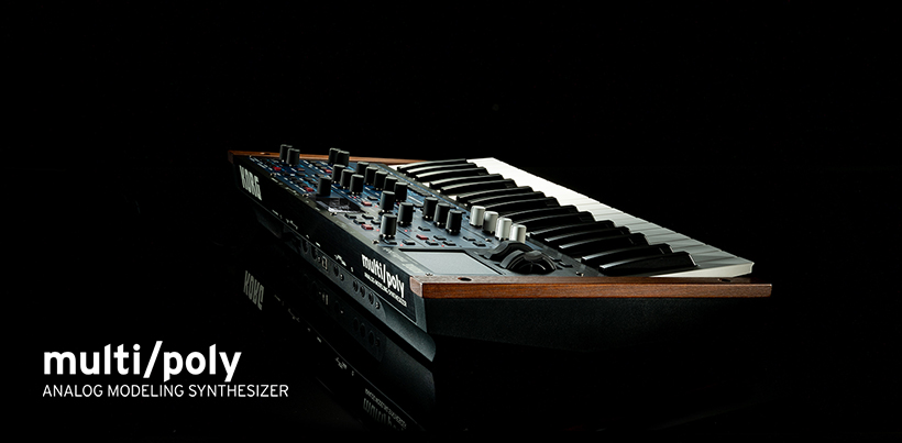 multi/poly - ANALOG MODELING SYNTHESIZER | KORG (Japan)