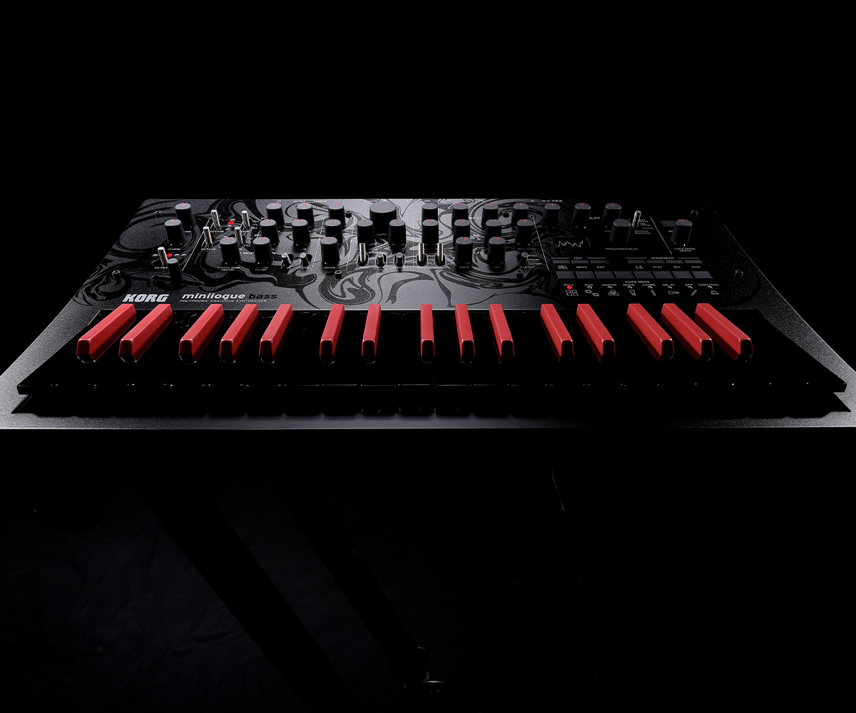 minilogue bass - POLYPHONIC ANALOGUE SYNTHESIZER | KORG (Japan)