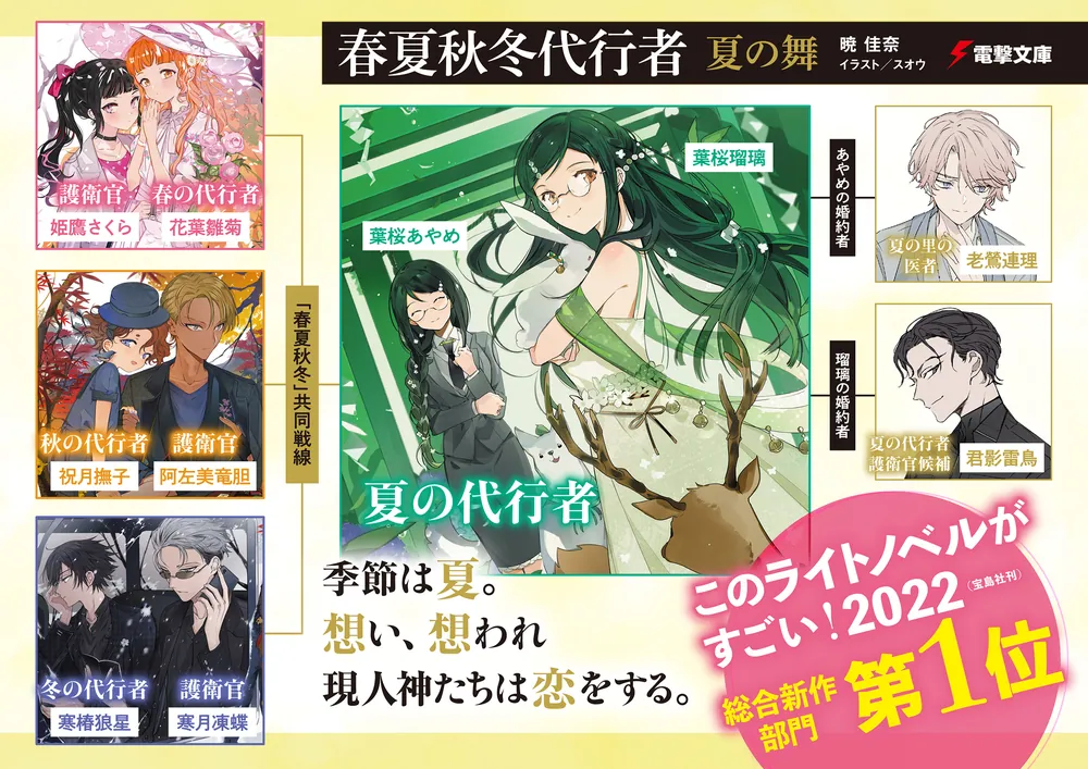 春夏秋冬代行者 夏の舞 上」暁佳奈 [電撃文庫] - KADOKAWA