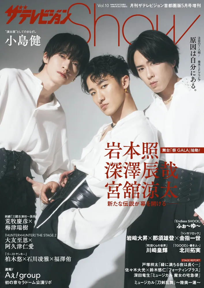 ザテレビジョンShow Vol.10」 [ザテレビジョン増刊] - KADOKAWA