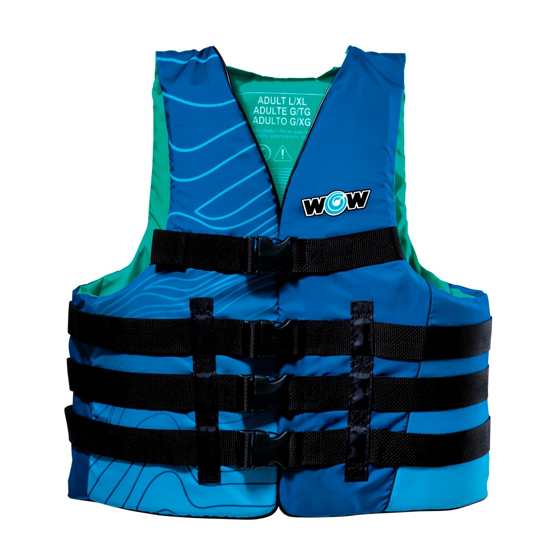 WOW VIS-WAVE Adult Life Vest | Kimpex Canada