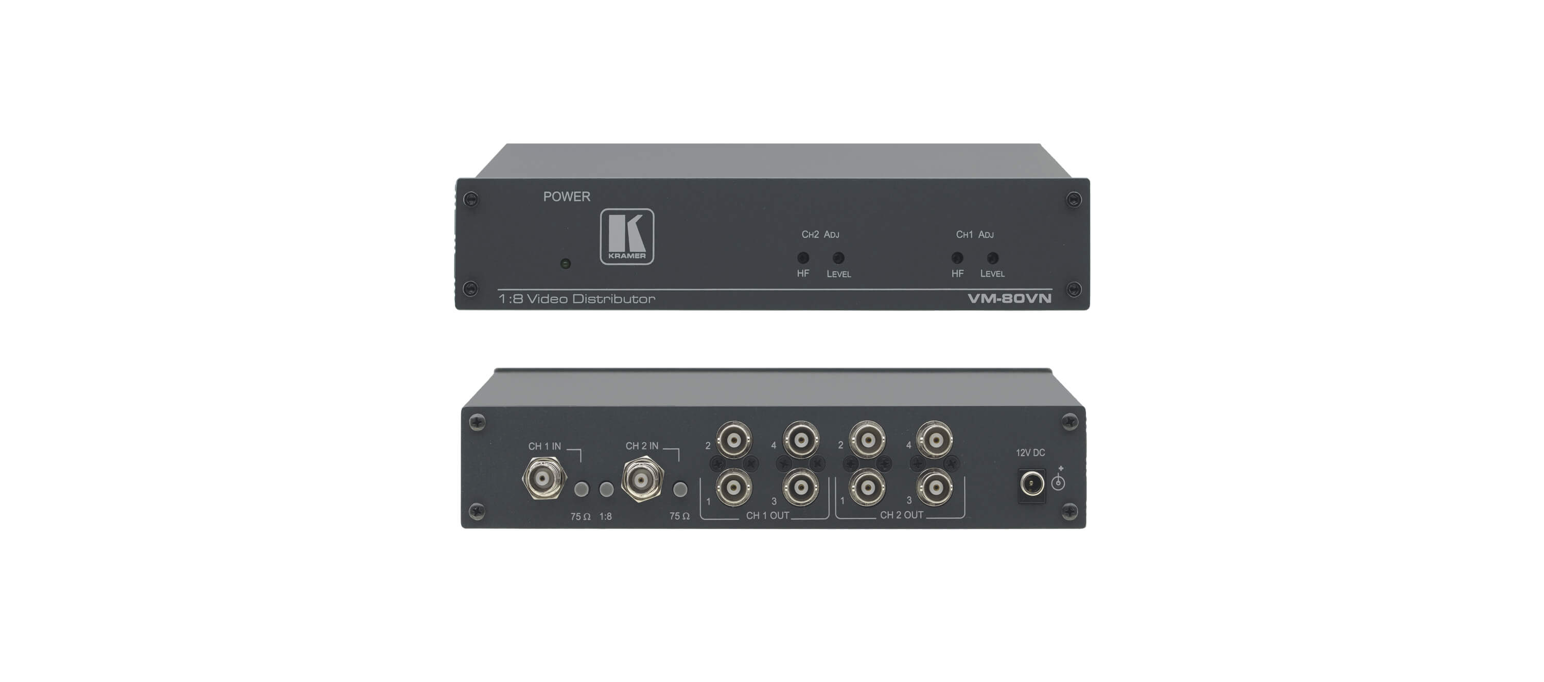 VM-80VN 1:8 Video Distributor