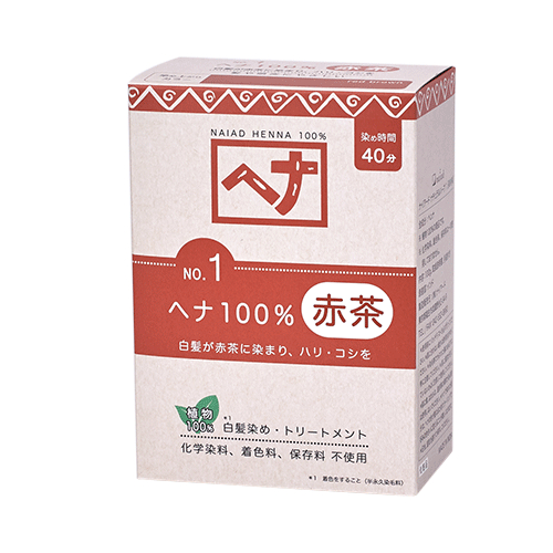ナイアード ヘナ100％ 100g 赤茶系｜【ハンズネットストア】