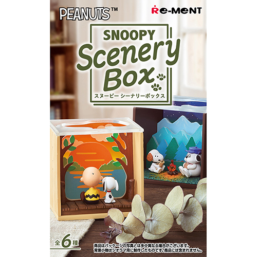 リーメント PEANUTS SNOOPY Scenery Box｜【ハンズネットストア】