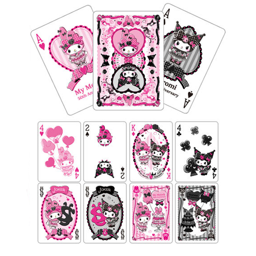 ブルジュラ バイスクル（BICYCLE） トランプ マイメロディ 50th