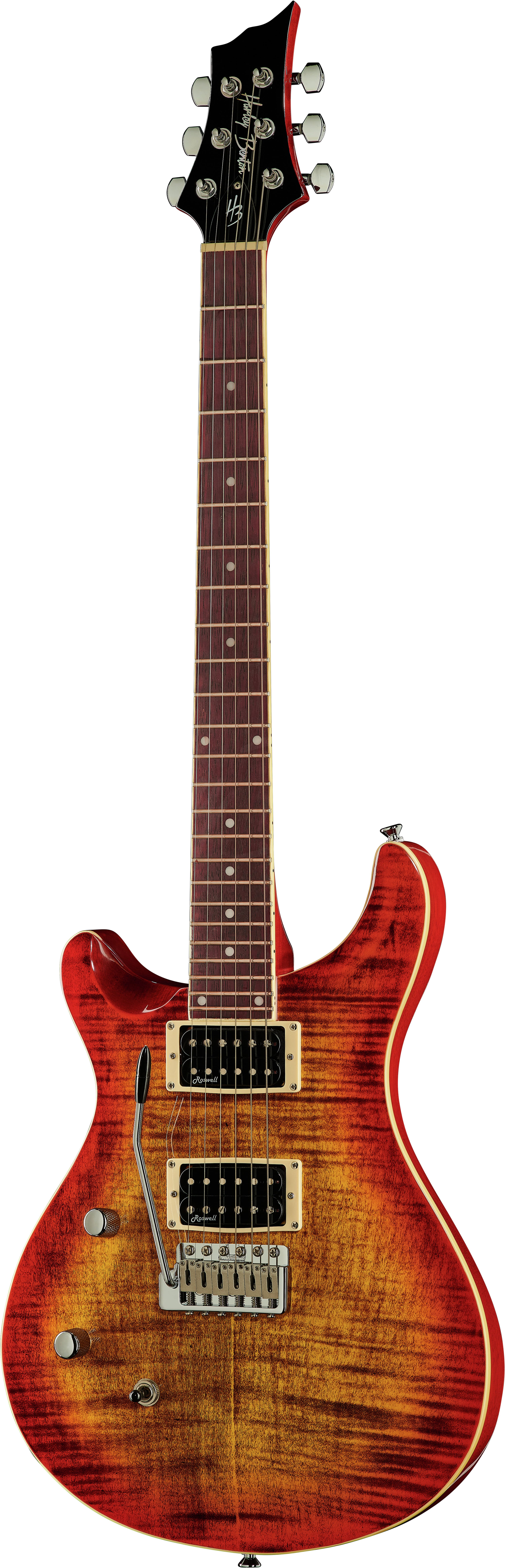 CST-24T LH Paradise Flame - Harley Benton