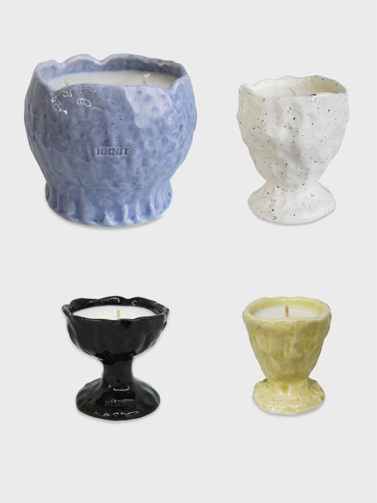 NKNIT Ceramic Candle : honeyflamingo.japan