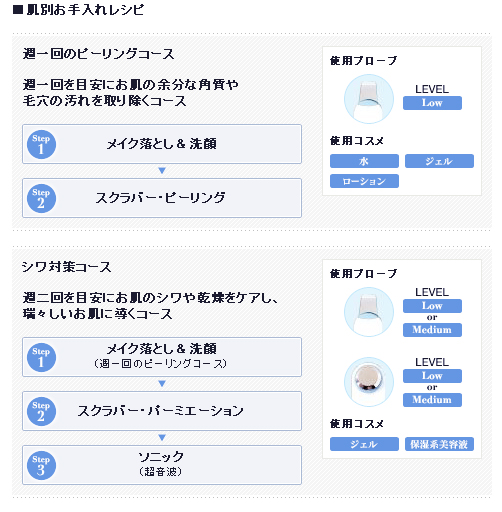 フルコース自宅用エステマシン 滝川・HERKIN3000（ハーキン3000
