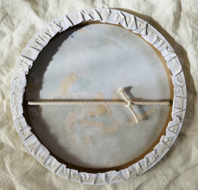 直径30㎝「APOLLON」油彩・絵画・原画・丸形・アートパネル | iichi