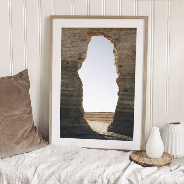 モニュメントロックス / アートポスター 風景写真 インテリア 岩 自然