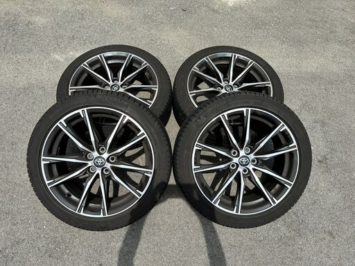 公式 TOYOTA86 ZN6後期 純正ホイール17インチ タイヤ付き 215/45/17