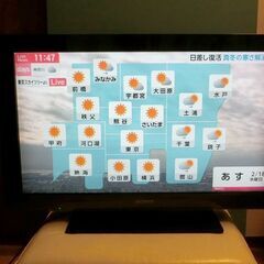 J054 送料無料ハイセンス43インチ液晶テレビ展示品 (白家電) 勝浦の