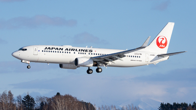 JA306J - Boeing 737-846 - Japan Airlines - Flightradar24