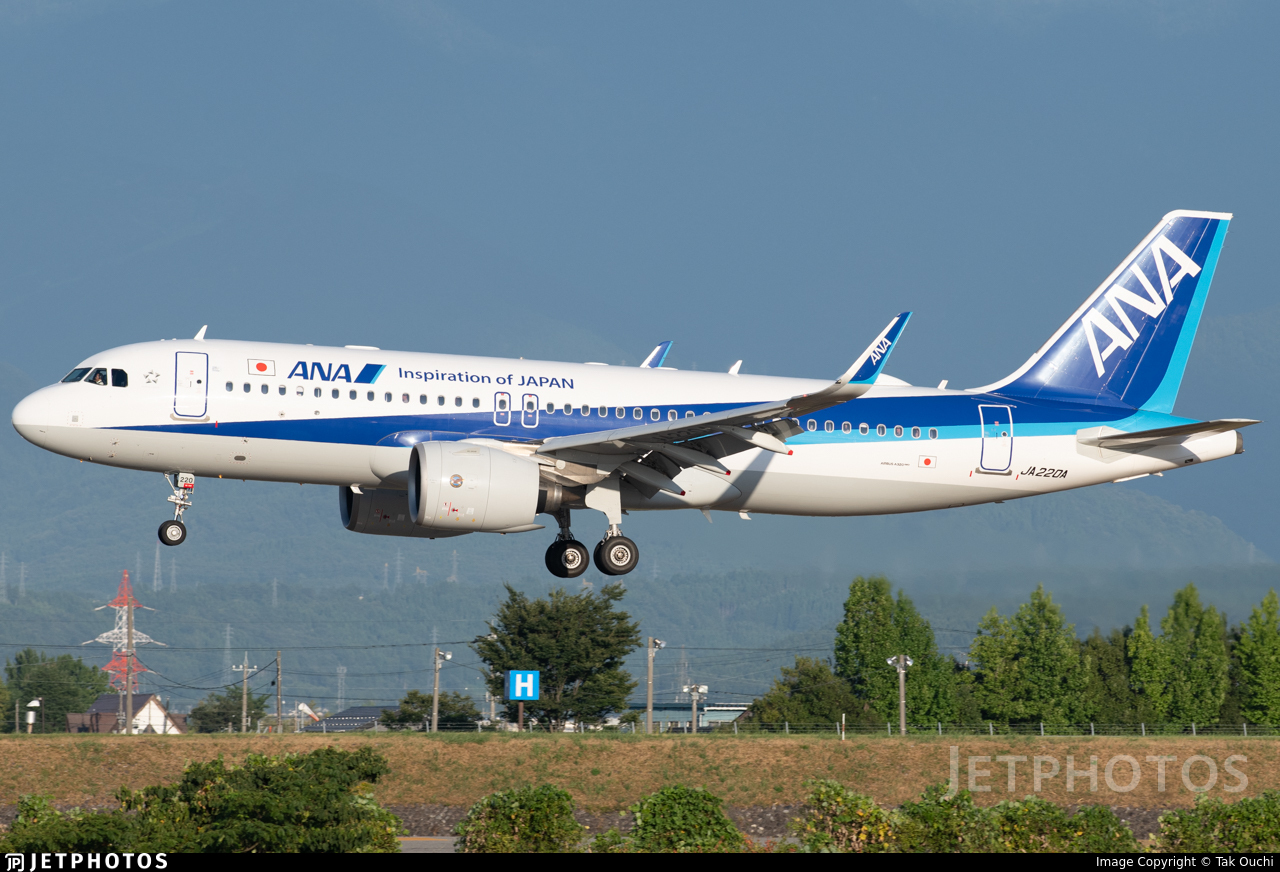 JA220A | Airbus A320-271N | All Nippon Airways (ANA) | Tak Ouchi