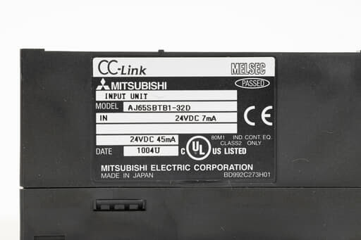 三菱 リモートI/Oユニット AJ65SBTB1-32D (10年製) | 保守部品.com