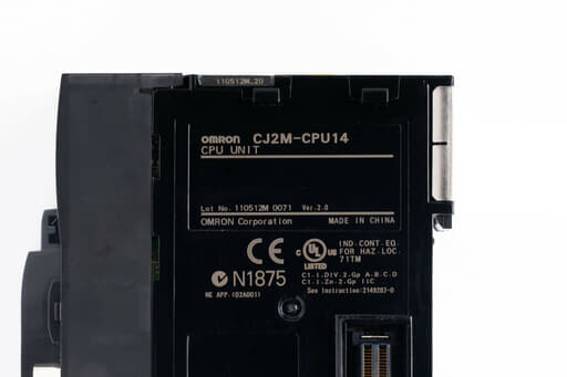 オムロン CPUユニット CJ2M-CPU14 (11年製) | 保守部品.com