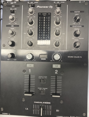 Pioneer DJ DJM-250MK2 2-Channel Mixer, Rekordbox Dvs-ready