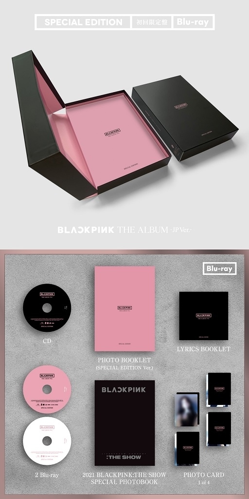 BLACKPINK、最新ライブ「THE SHOW」を完全収録した「THE ALBUM-JP Ver