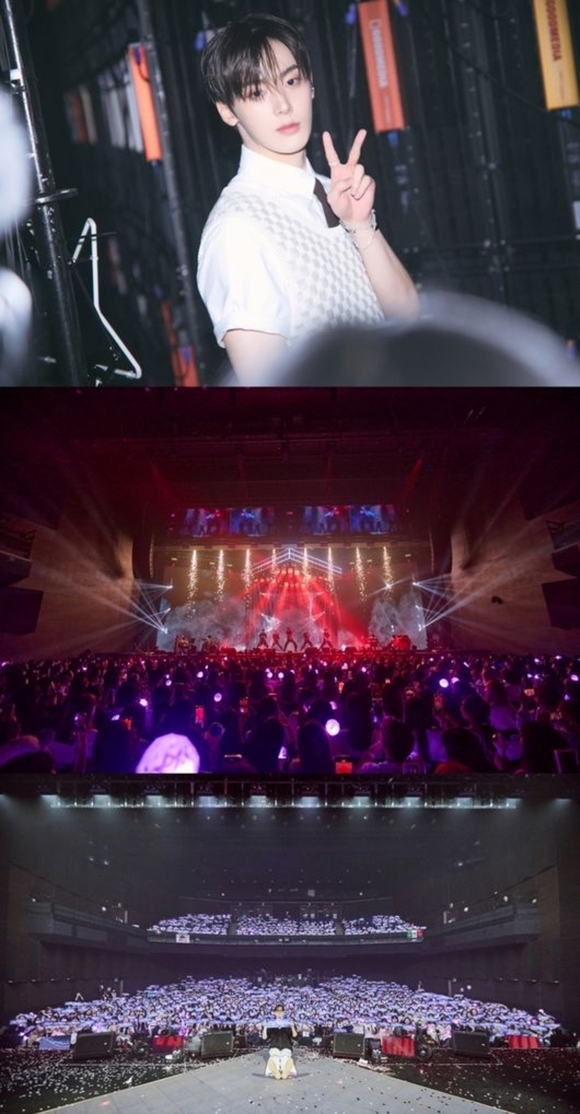 ASTRO ユンサナ、韓国で初のソロファンコンサートが大盛況…自作曲から