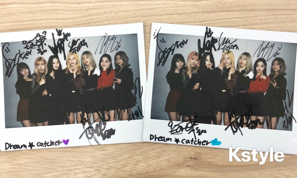 終了しました】DREAMCATCHER直筆サイン入りポラを2名様に！応募は