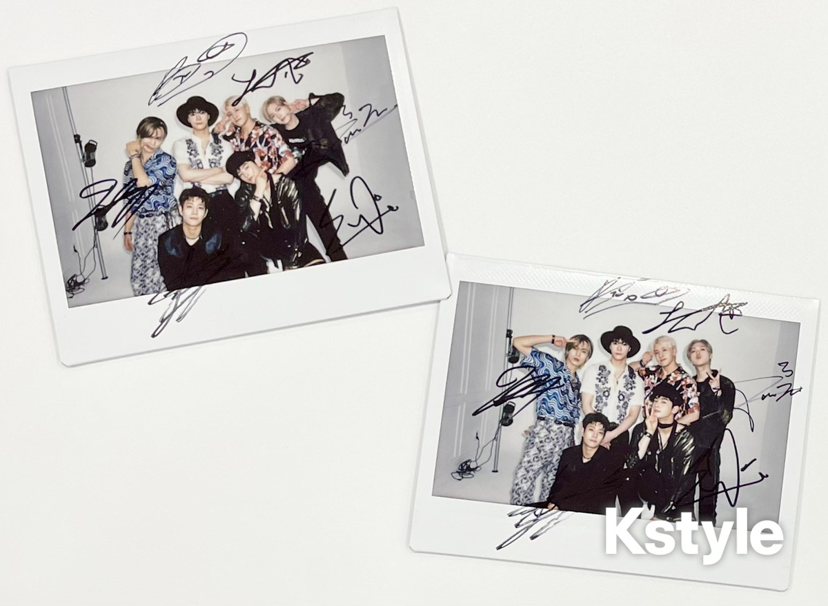 ATEEZ ウヨン 直筆サイン入り ポラロイド ポラ チェキ ATEEZ ウヨン